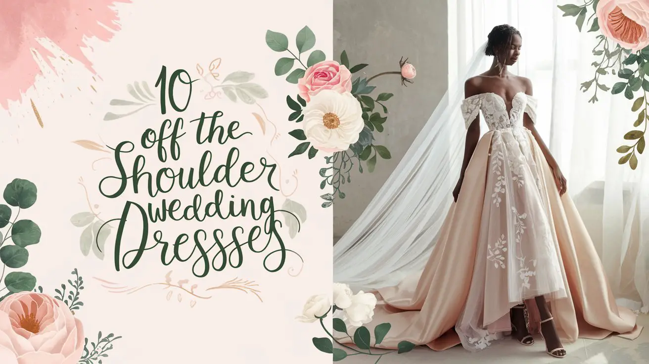 Off the Shoulder Wedding Dresses