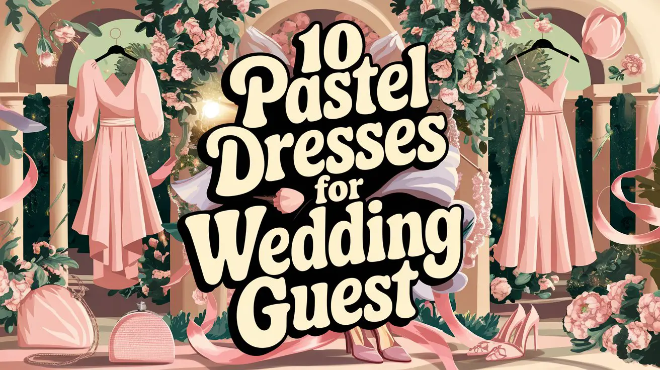 Pastel Dresses for Wedding Guest