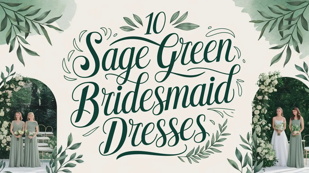 Sage Green Bridesmaid Dresses