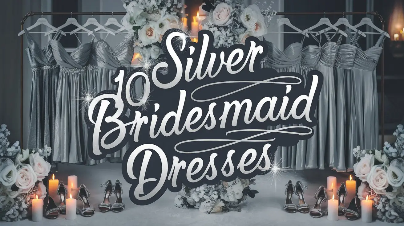 Silver Bridesmaid Dresses