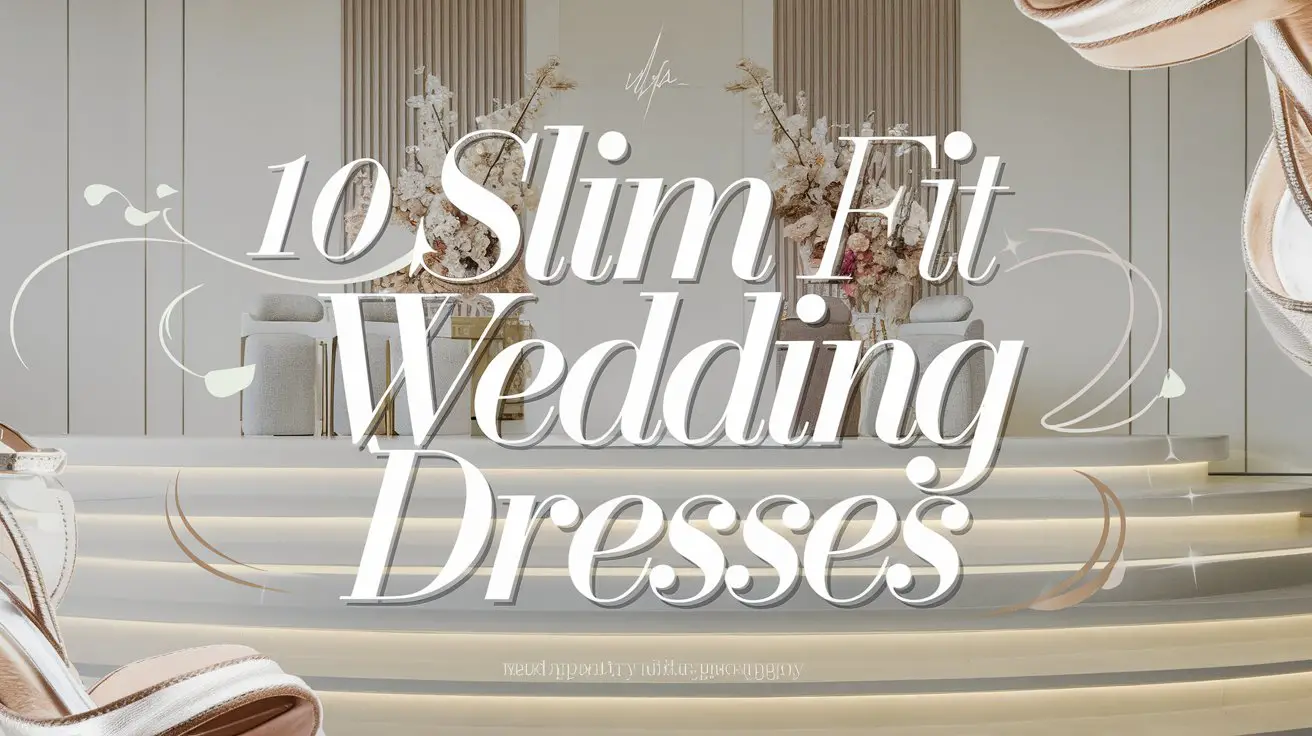 Slim Fit Wedding Dresses