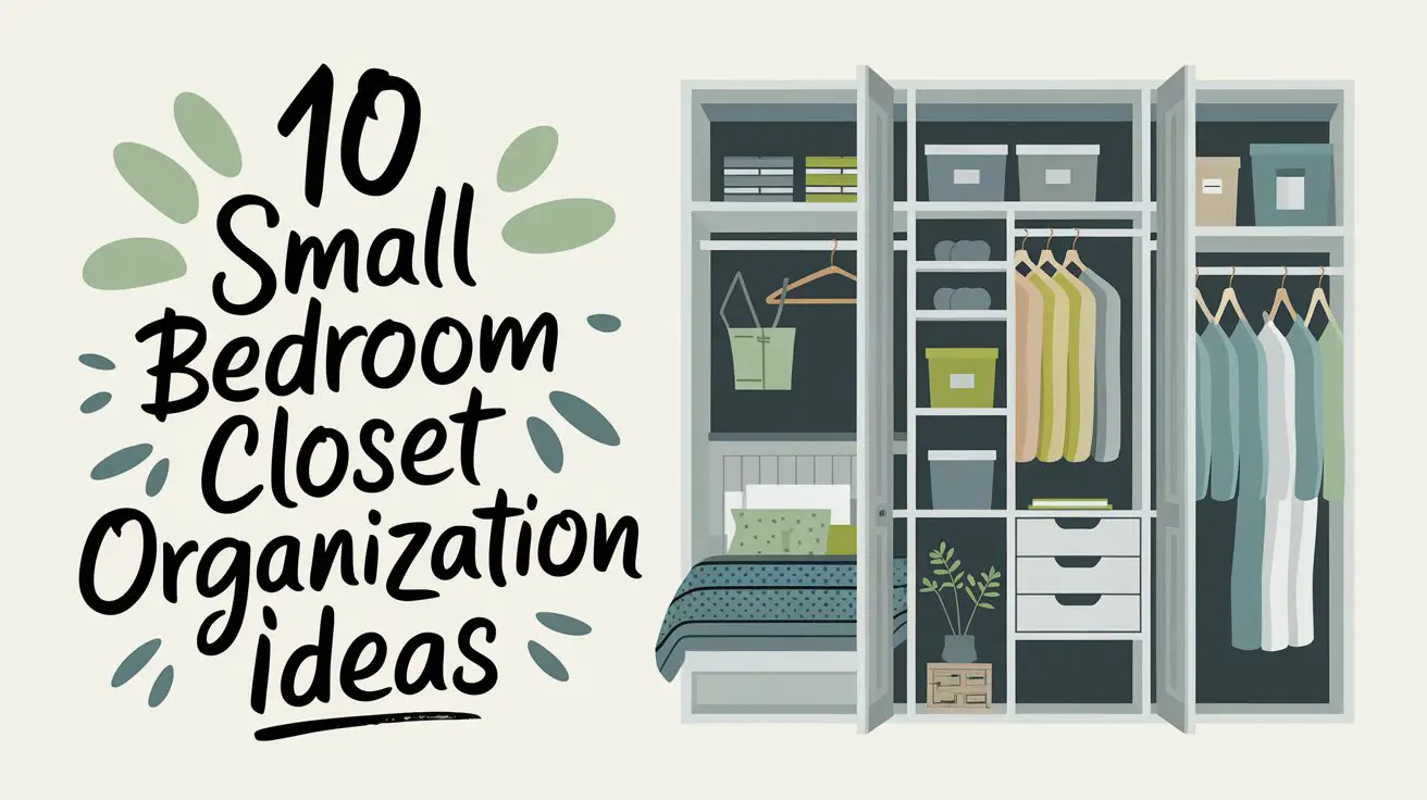 Small Bedroom Closet Organization Ideas