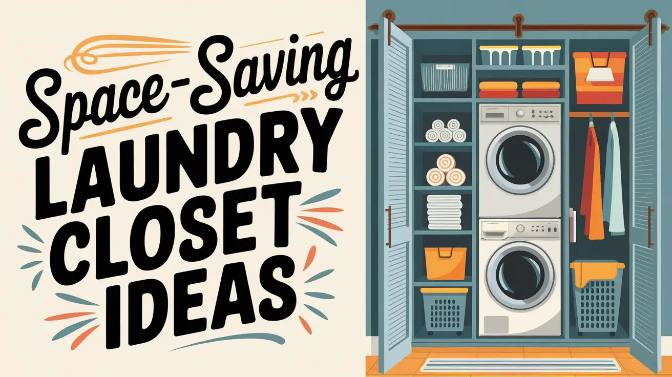 Space-Saving Laundry Closet Ideas