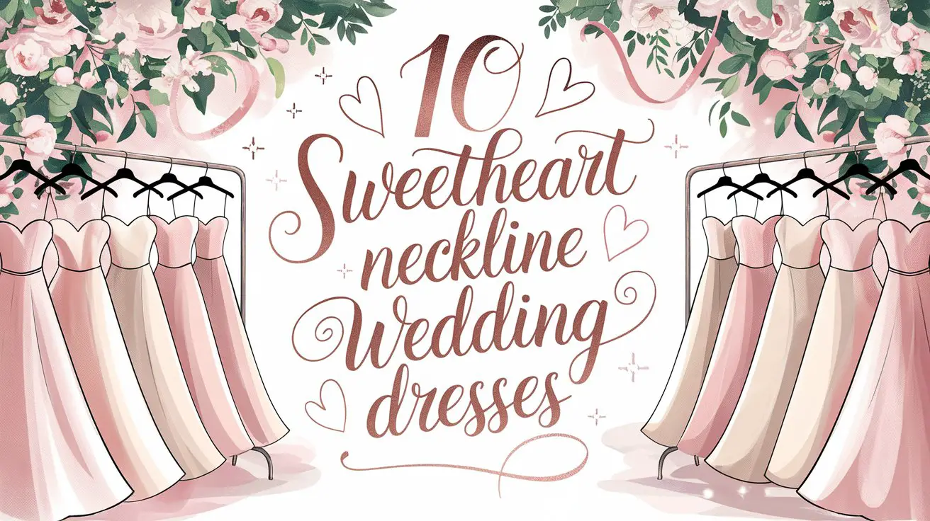 Sweetheart Neckline Wedding Dresses