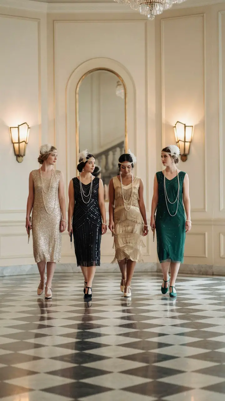 The 1920s Great Gatsby Flapper Dress