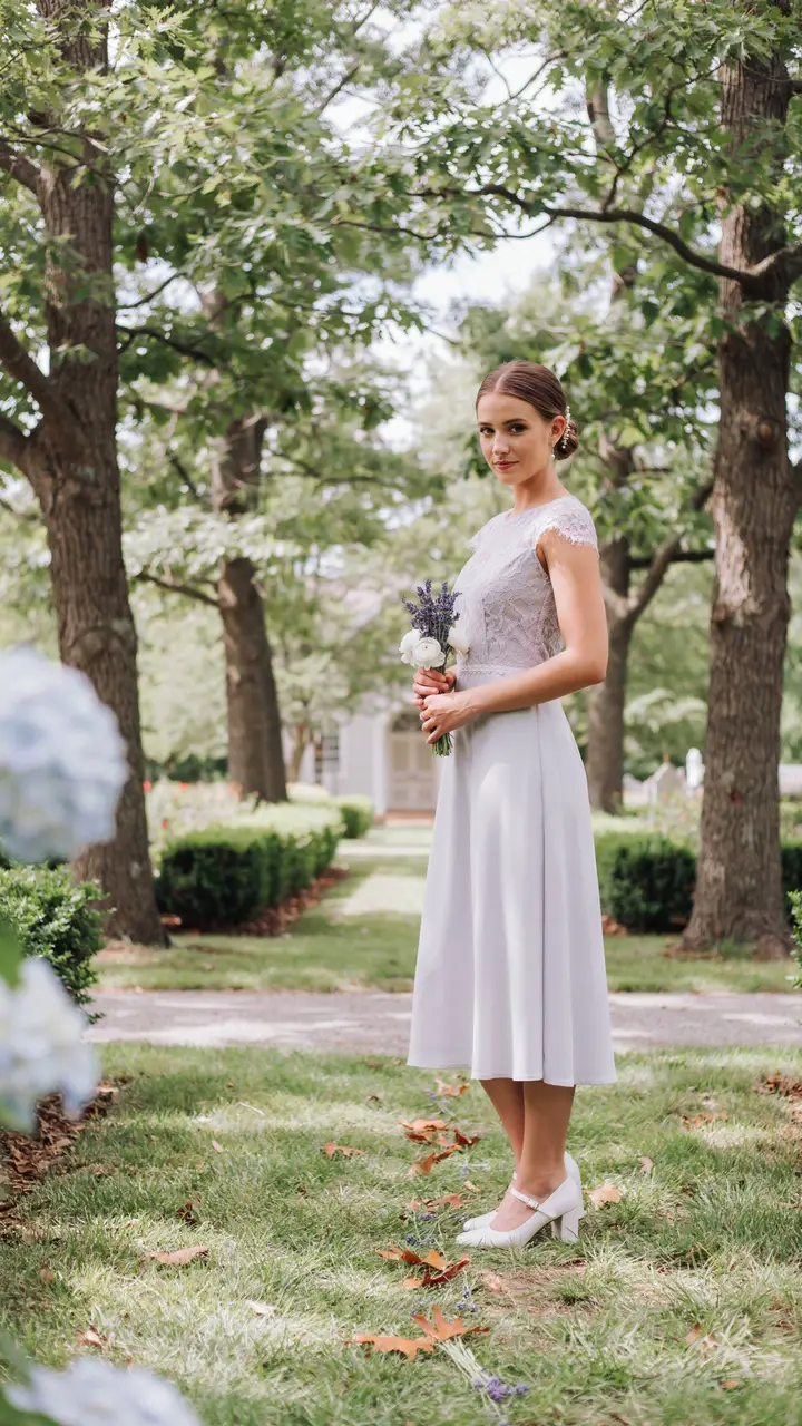 The 1960s Pastel Shift Dress With Lace Overlay