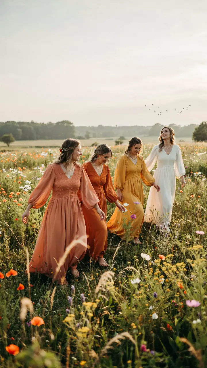 The 1970s Boho Maxi Dress
