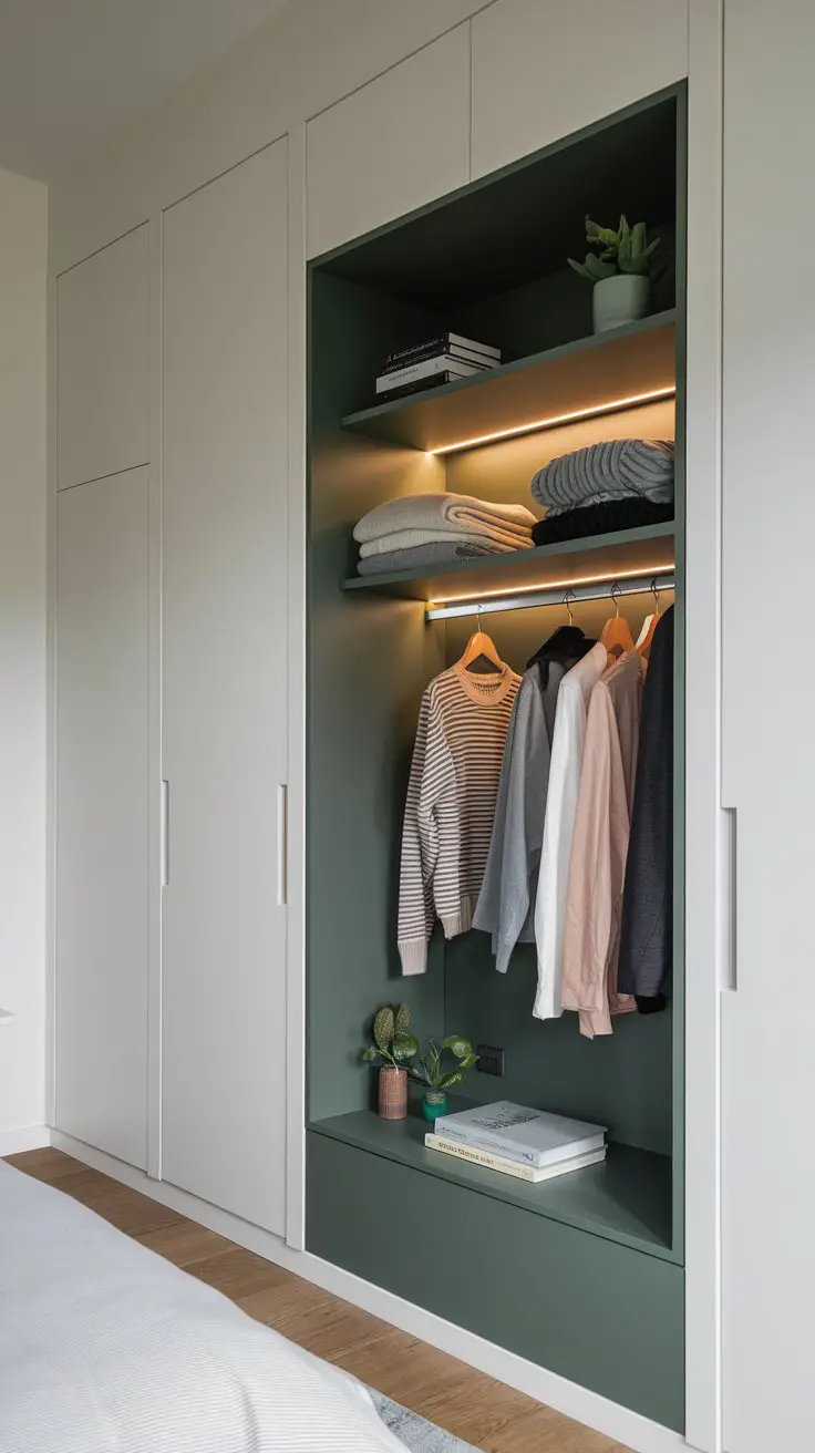 The Bedroom Wall Niche Closet