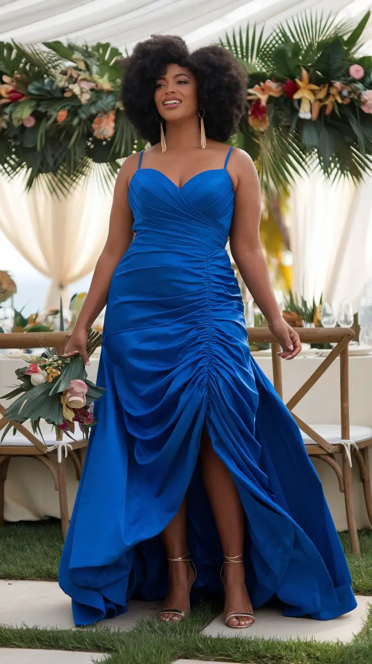 The Bold Statement Color Gown