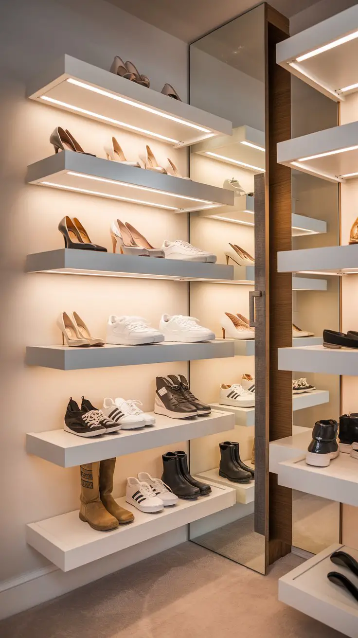 The Boutique-Style Shoe Display