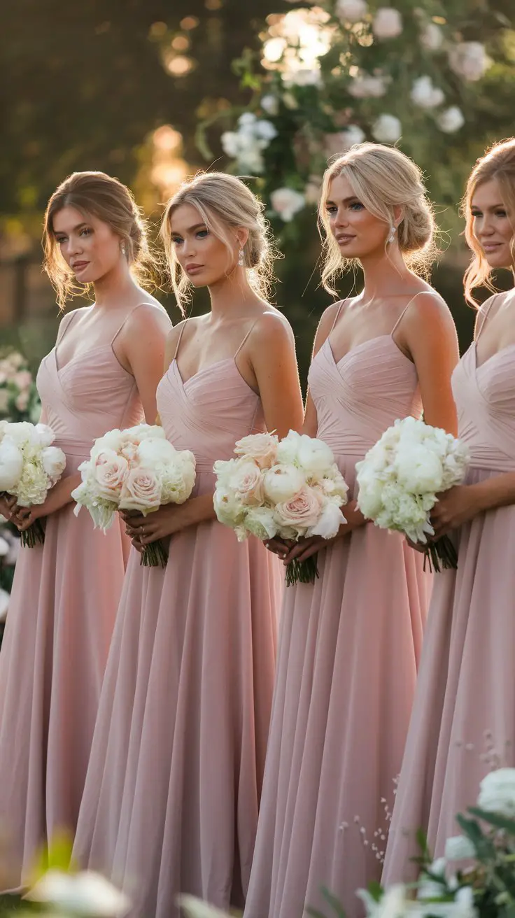 The Classic Chiffon Floor-Length Gown