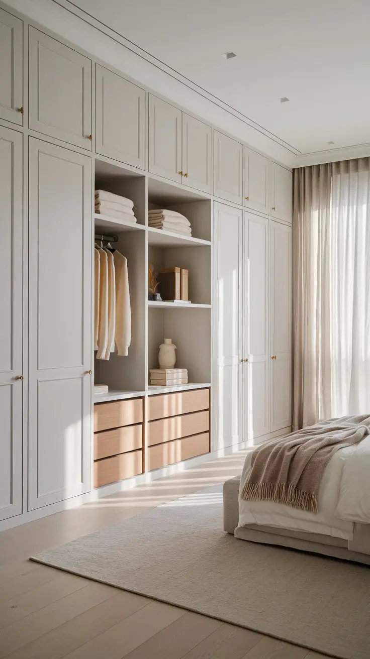 The Classic Floor-to-Ceiling Wardrobe Wall