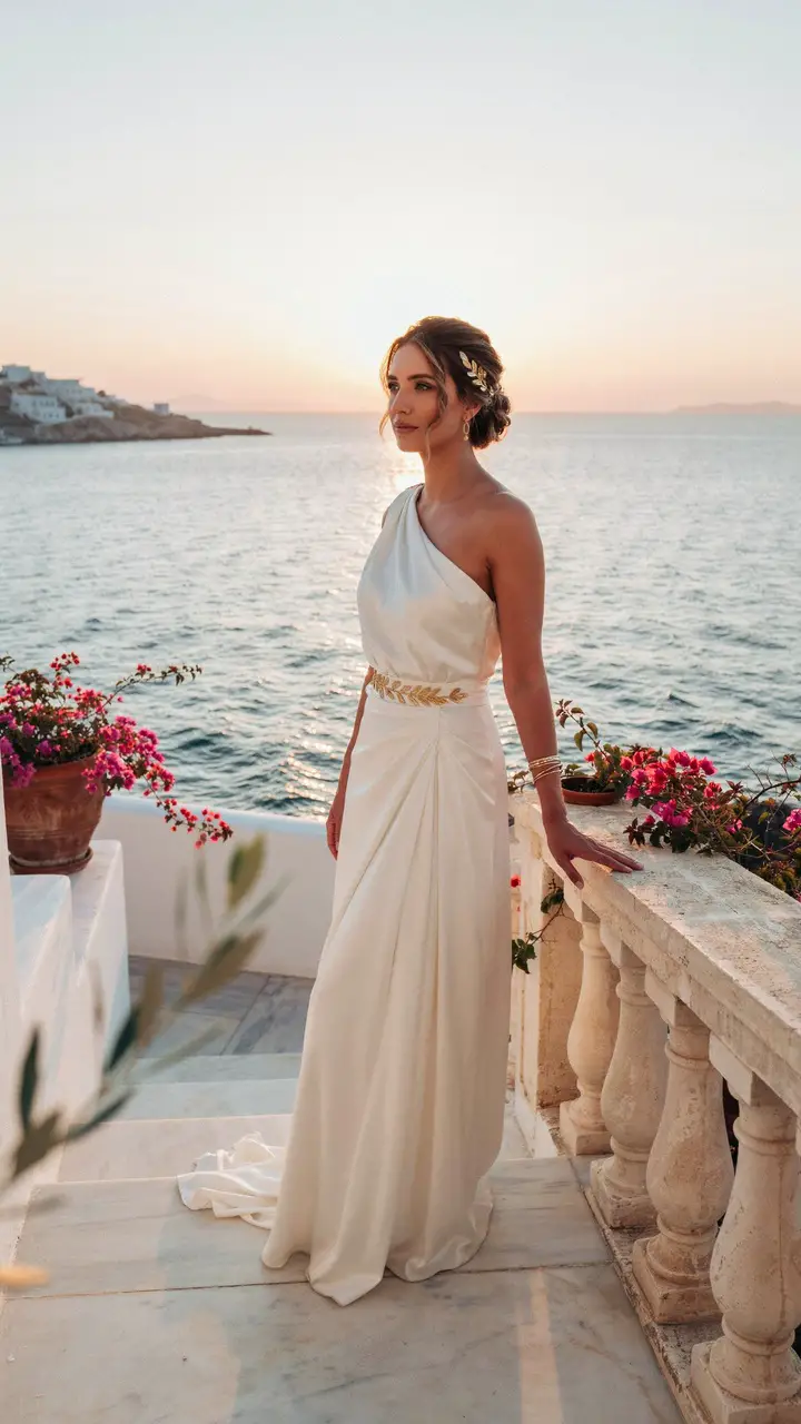 The Greek Goddess Drape Dress