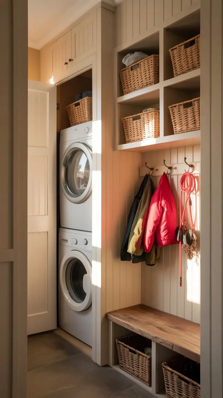 The Laundry Closet + Mudroom Hybrid