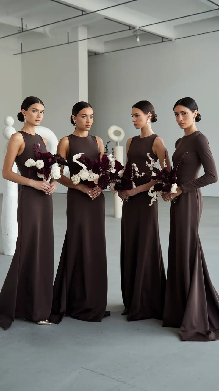 The Minimalist Column Gown
