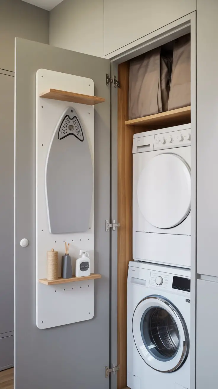 The Murphy-Style Fold-Down Ironing Board Door