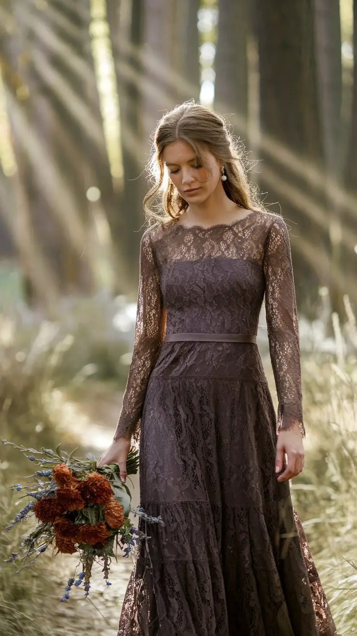 The Rustic Lace Maxi Dress