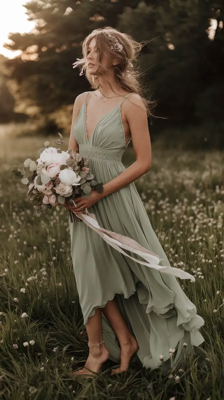 The Sage Green Boho Dream
