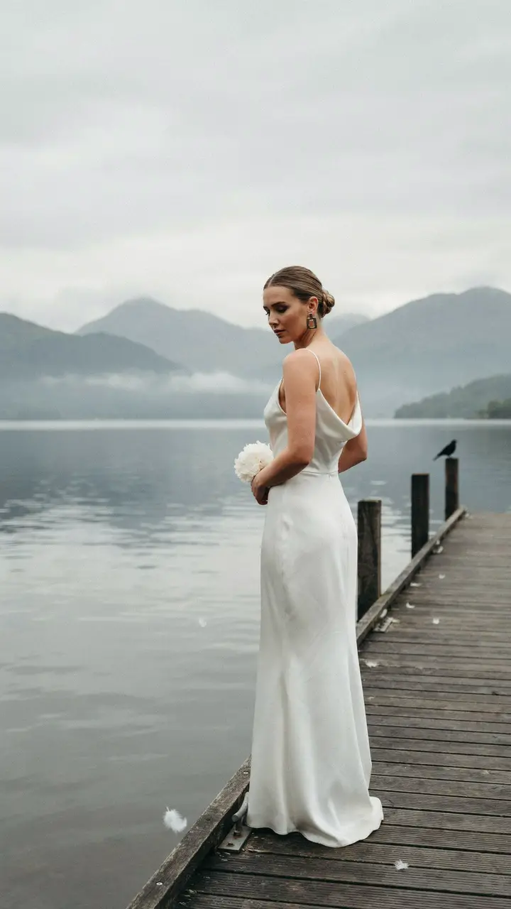The Sleek Modern Minimalist Gown