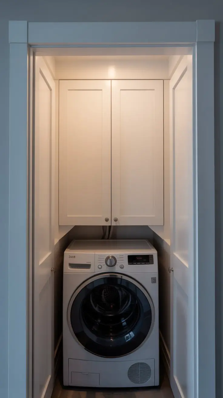 The Stackable Unit with Upper Cabinetry