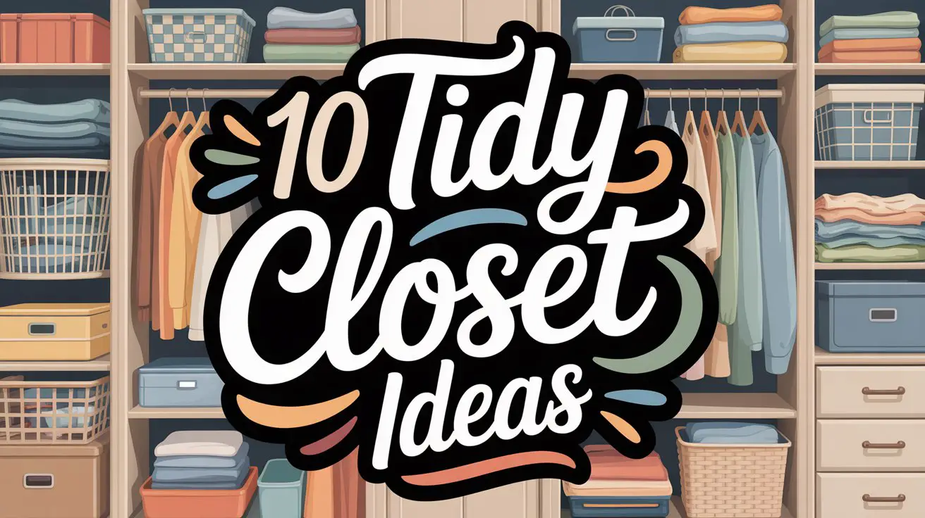 Tidy Closet Ideas