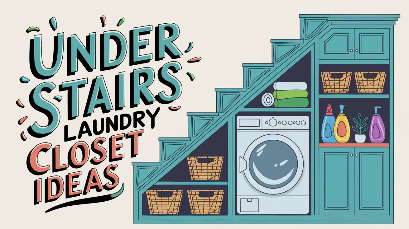 Under Stairs Laundry Closet Ideas
