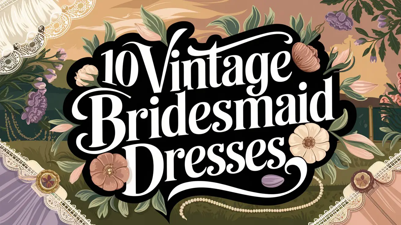 Vintage Bridesmaid Dresses