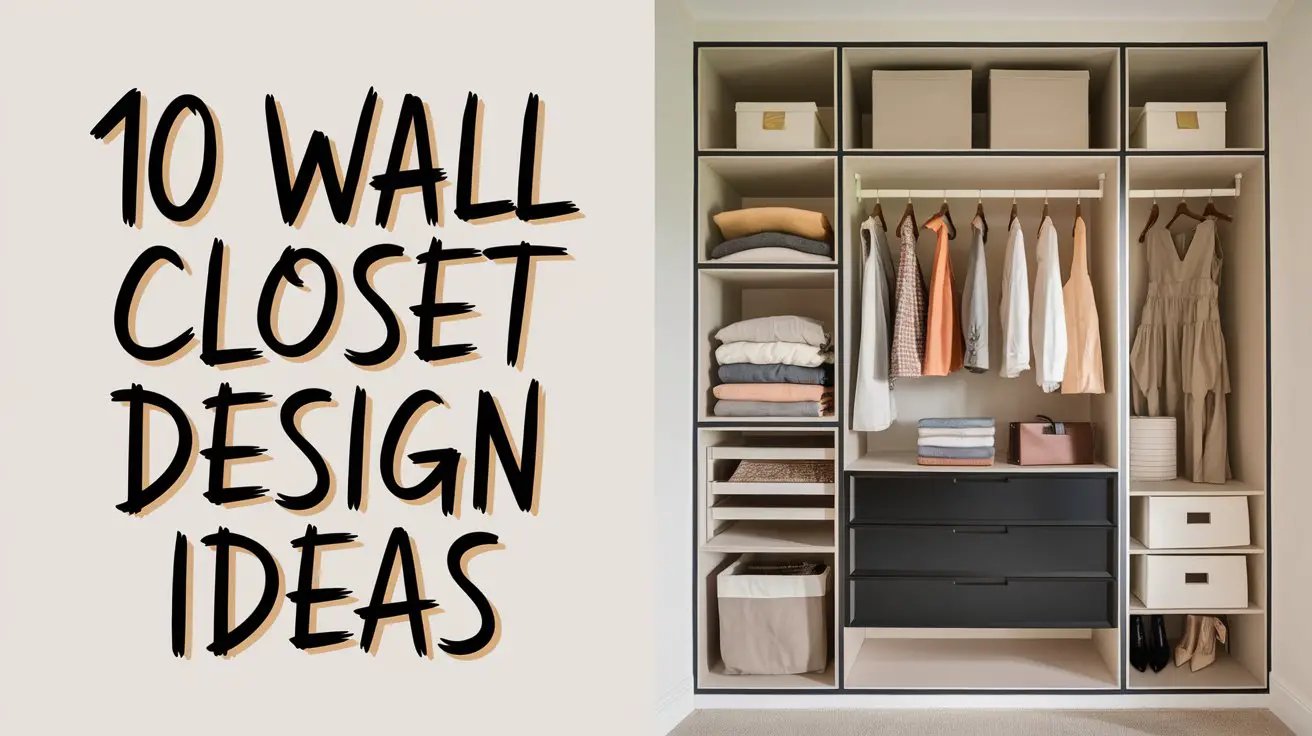 Wall Closet Design Ideas