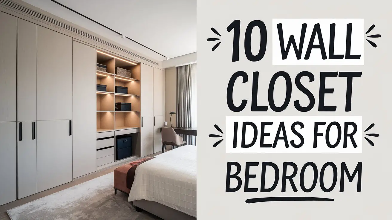 Wall Closet Ideas for Bedroom