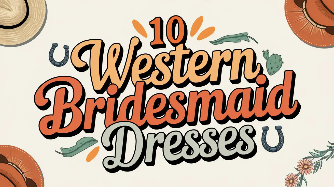 Western Bridesmaid Dresses