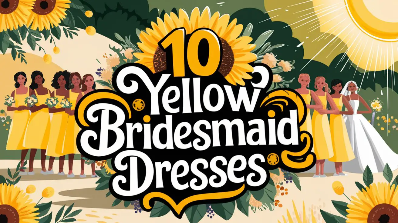 Yellow Bridesmaid Dresses