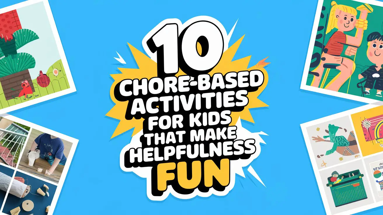 10 Chore-Based Activities for Kids That Make Helpfulness Fun