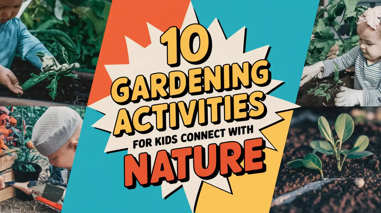 10 Gardening Activities for Kids to Connect with Nature