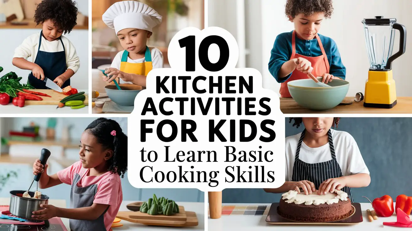10 Kitchen Activities for Kids to Learn Basic Cooking Skills