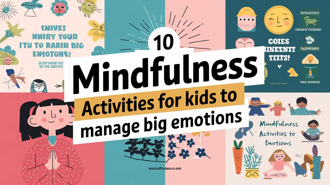 10 Mindfulness Activities for Kids to Manage Big Emotions