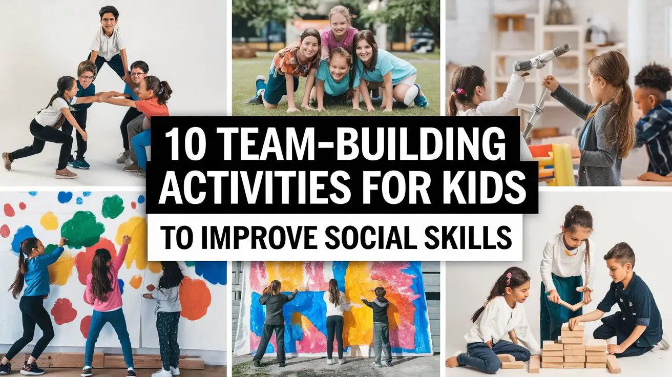 10 Team-Building Activities for Kids to Improve Social Skills