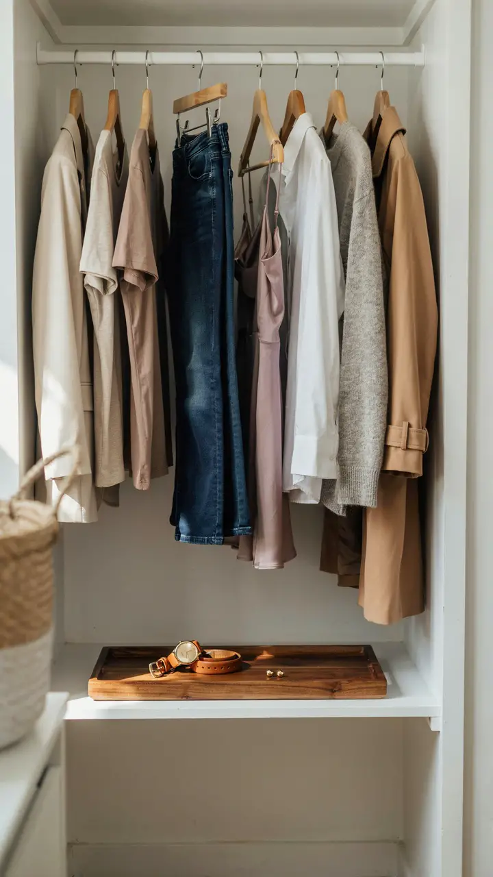 Create a “Capsule Zone” for Your Most-Worn Pieces