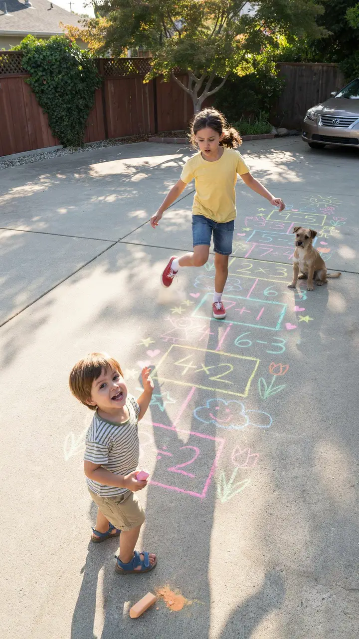 Math Hopscotch — Take the Learning Outside