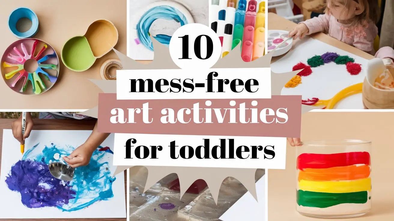 Mess-Free Art Activities for Toddlers