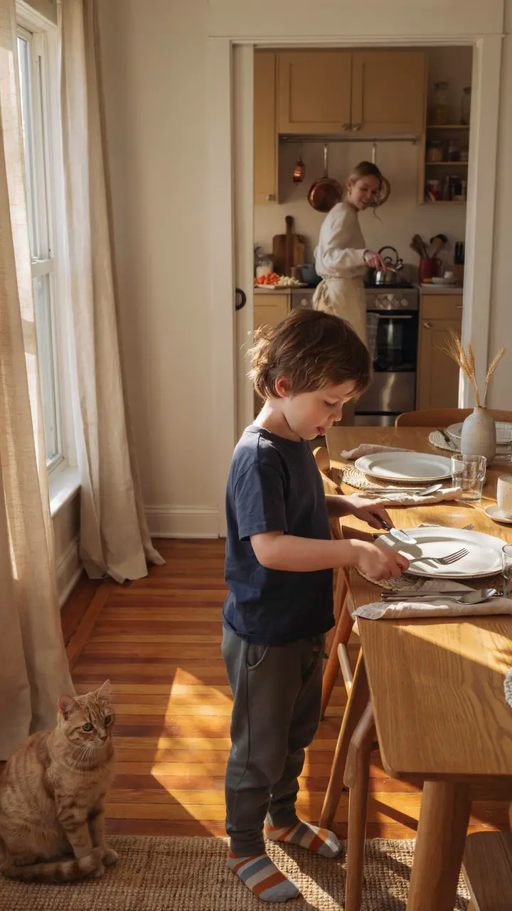 Table Setting Masters — Counting, Placing, and Owning the Dinner Prep