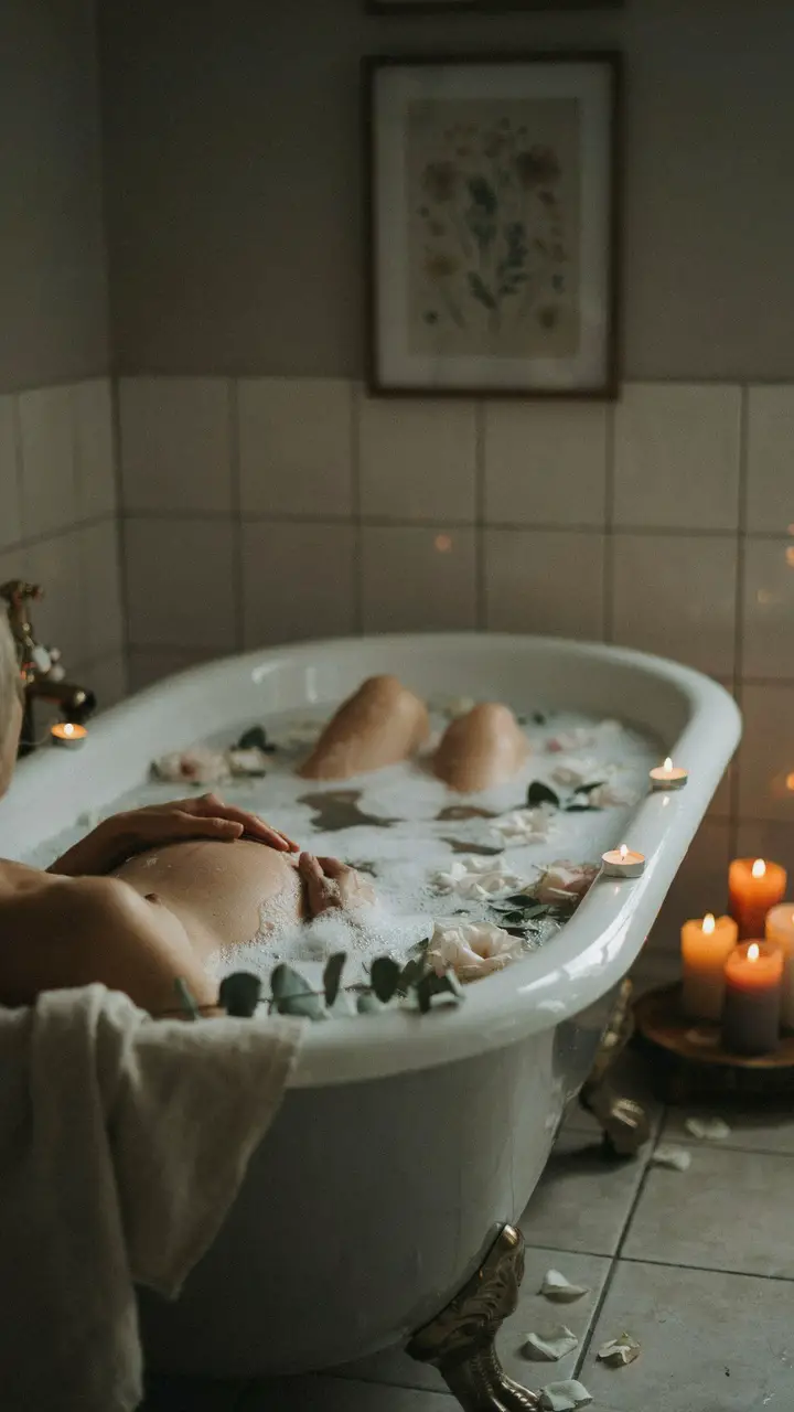 The Bubble Bath Silhouette