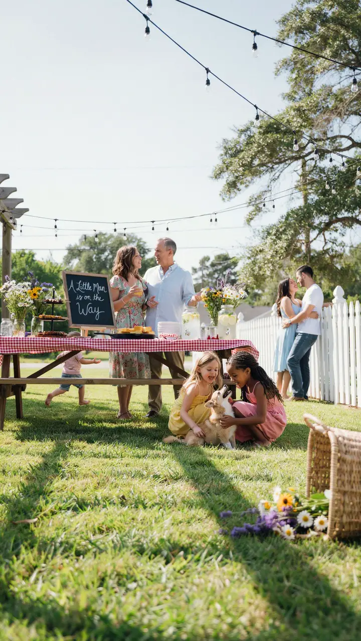 Backyard BBQ Baby Shower
