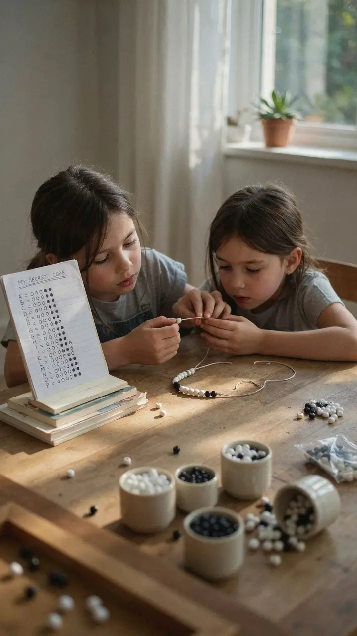 Binary Bead Bracelets — Turning Letters Into Code