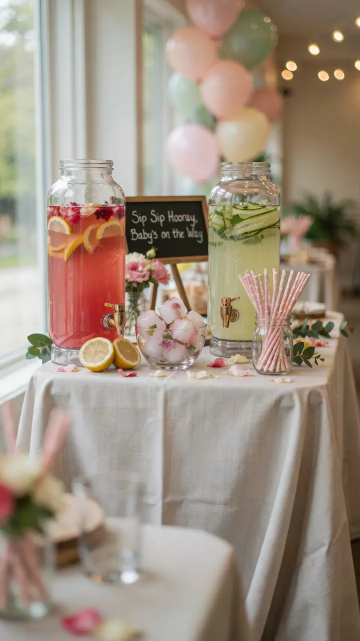 Blossom Lemonade and Drink Station