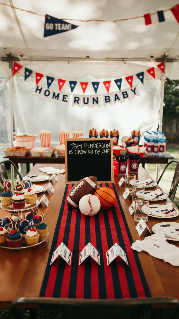 Budget-Friendly Sports Theme