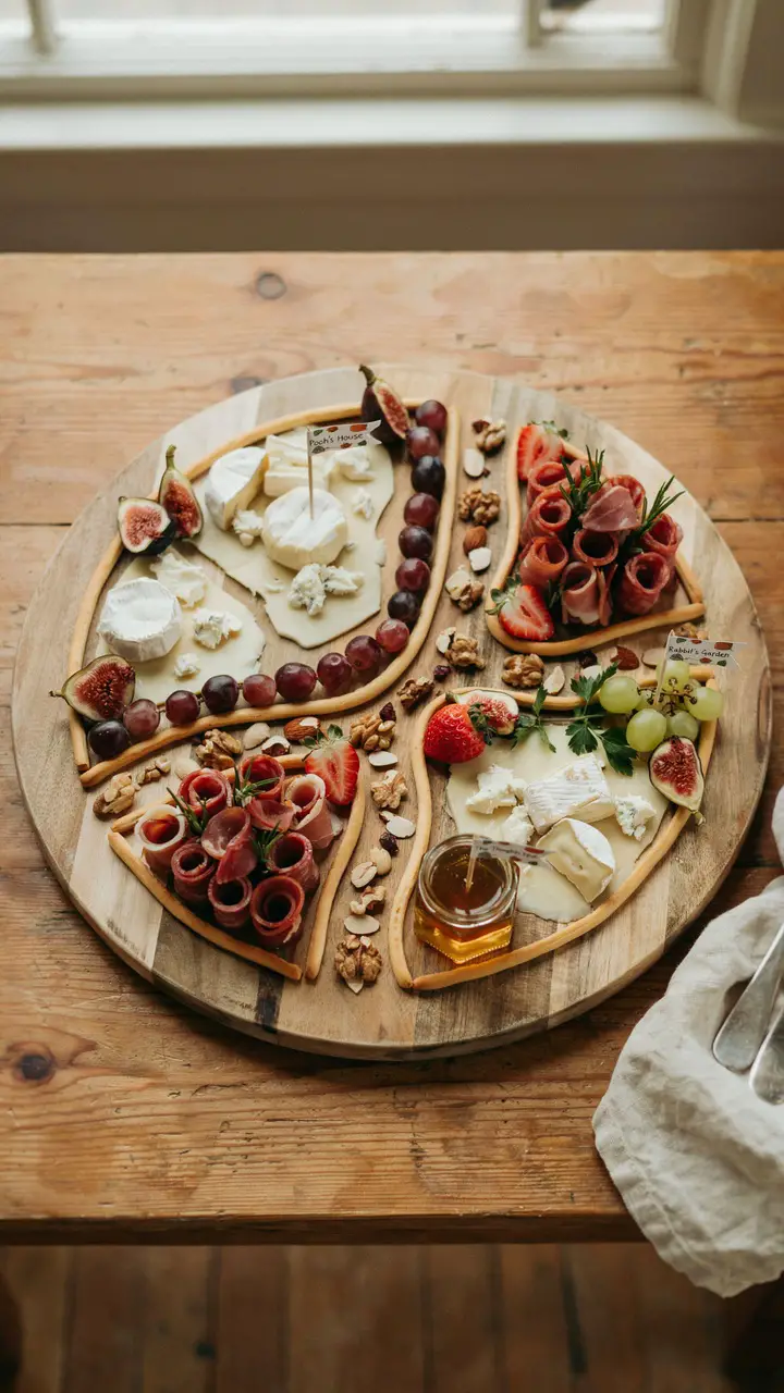 Christopher Robin’s “Adventure Awaits” Charcuterie Board