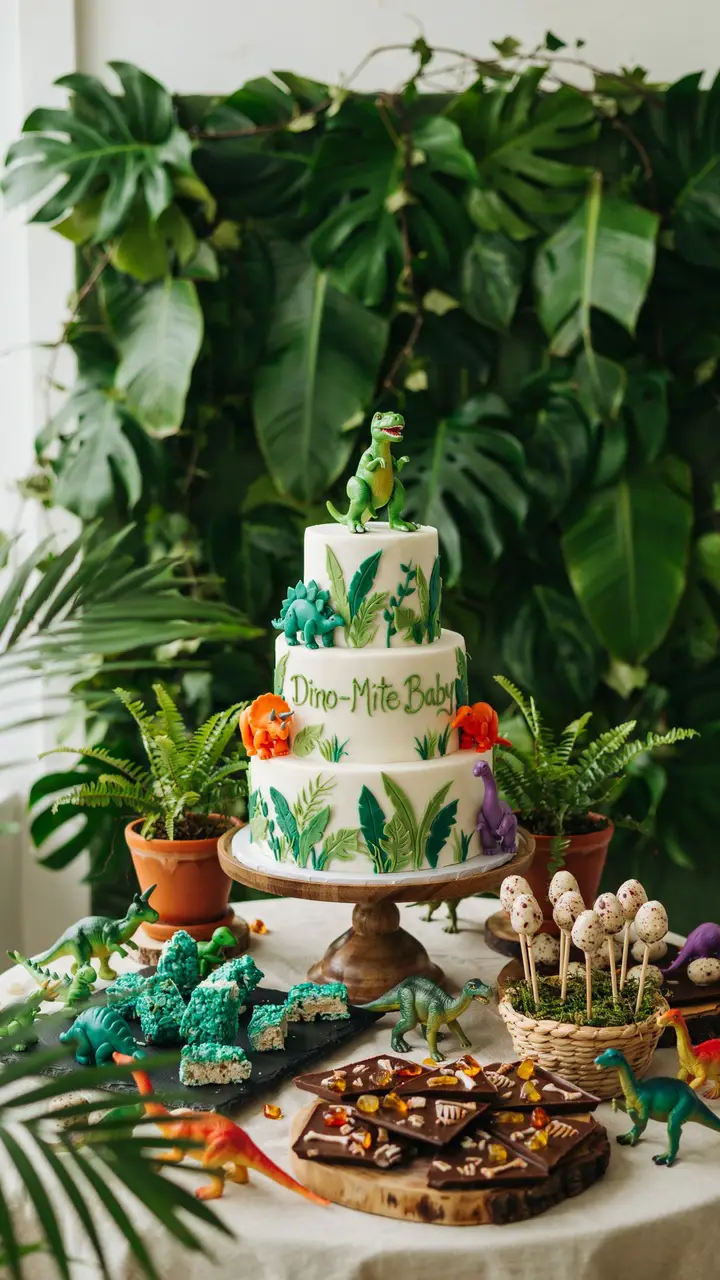 Dinosaur Dino-Mite Dessert Table
