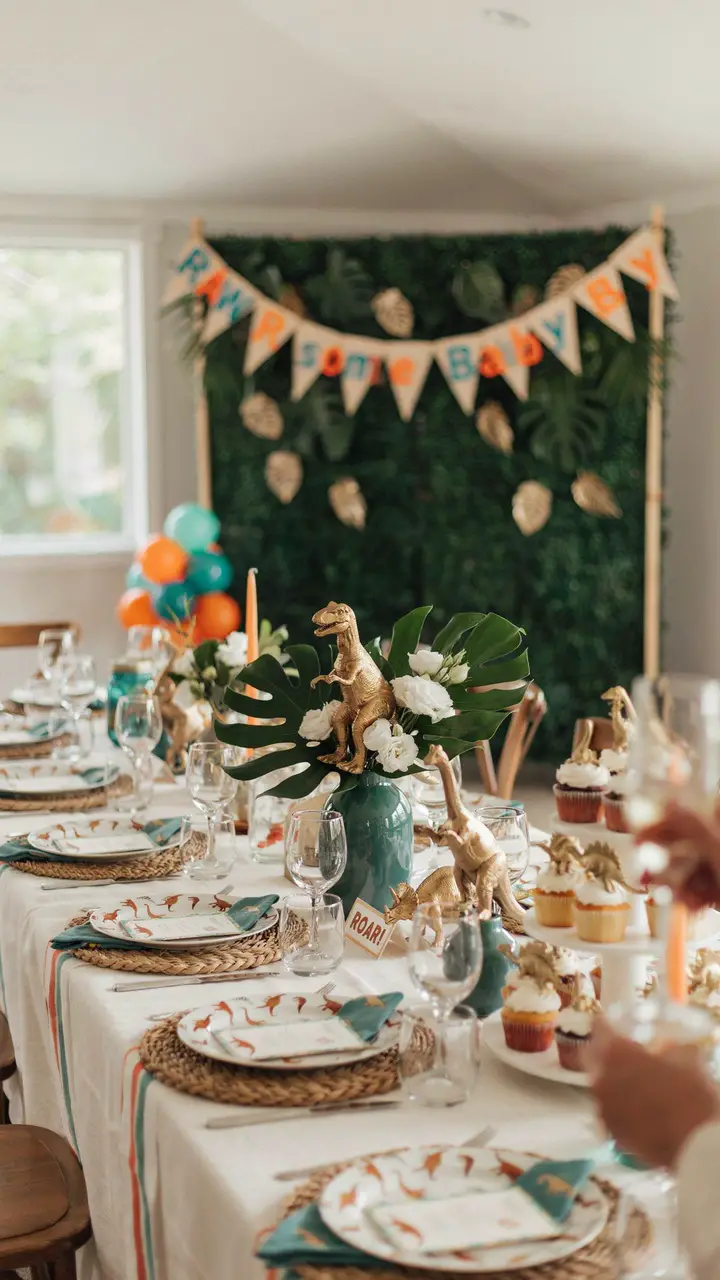 Dinosaur Roar Baby Shower