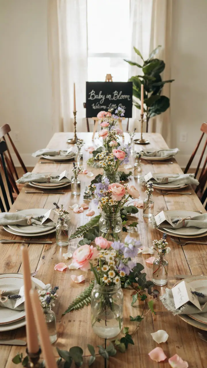 Fresh Flower Centerpieces Without the Florist Bill