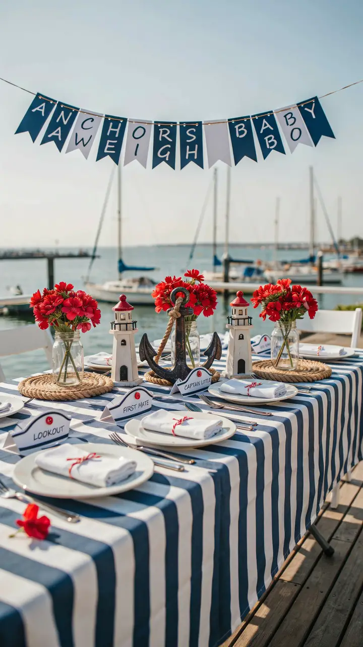 Little Sailor Nautical Theme